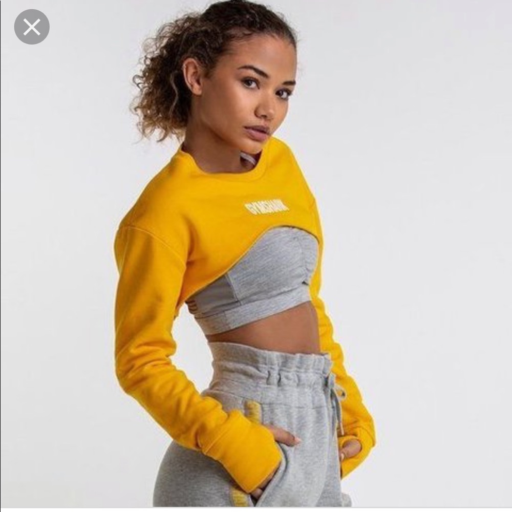Gymshark cropped pullover